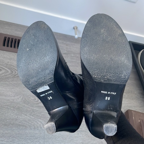 Browns Leather heeled booties - Picture 5 of 5